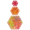 AccuQuilt Hexagon 1/1.5/2.5" Sides 55011: Consignment SALE