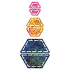 AccuQuilt Half Hexagon 1"/1.5"/2.5" 55165: Consignment SALE