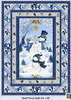 Let It Snow-Man! Throw Quilt Pattern