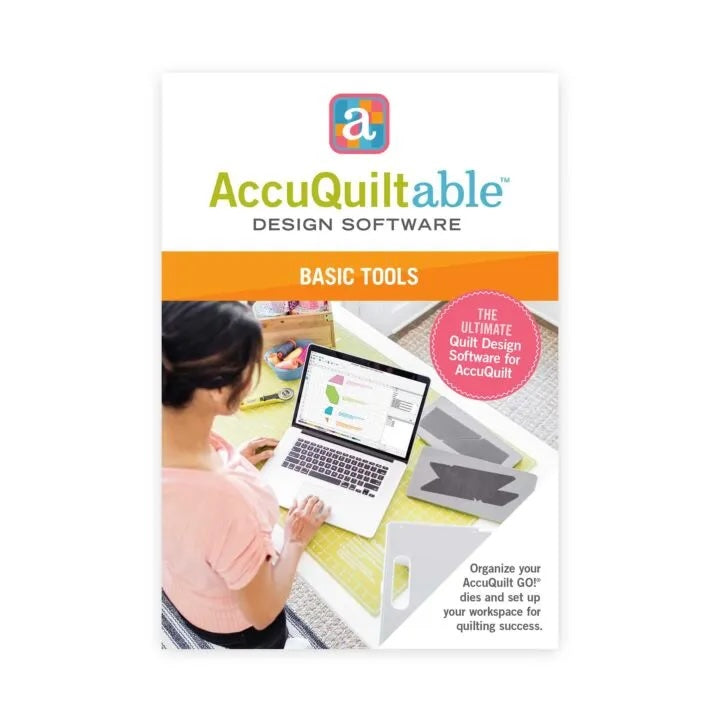 GO! 55690 AccuQuiltable Design Software Basic Tools