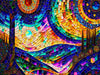 Psychedelic Sunday Puzzle 1000 pieces