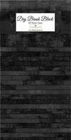 Dry Brush Black:40 Karat Crystals/Jelly Roll Strip Pack