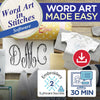 Word Art in Stitches