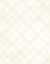 Dry Brush Plaid: Whipped Cream