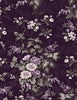 Blackberry Bramble: Large Floral Purple
