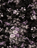 Blackberry Bramble: Large Floral Black