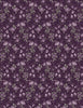 Blackberry Bramble: Small Floral Purple