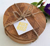 Windblown Star Round Coaster-4pcs