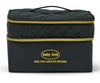 Babylock Double Organizer-Quilted Black with Gold Logo & Components