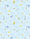 Bees&Blooms: Blue Words