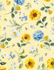 Bees&Blooms: Yellow Large Floral