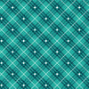 Bias Plaid- Teal