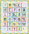 ABCs in Bloom: Alphabet Panel