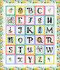 ABCs in Bloom: Alphabet Panel