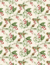 Cardinal Celebration: Cream Greenery