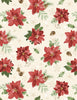 Cardinal Celebration: Cream Tossed Poinsettias
