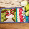 Chocolate Bunny Mug Rug Kit