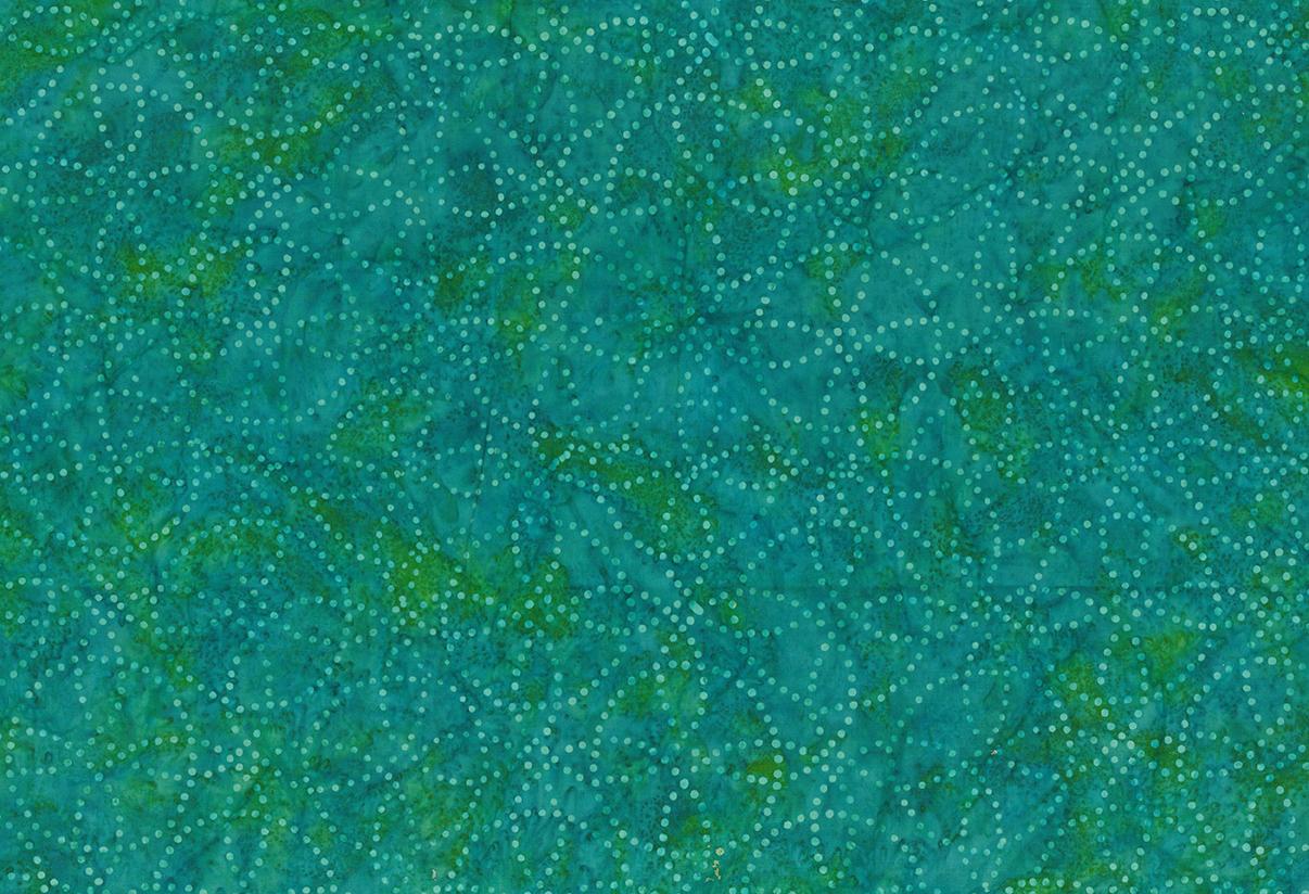 Copper Mountain Aqua Blue Circle Dots Inspired to Sew
