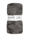 Cuddle Luxe 2 yard Cut:Hide-Charcoal