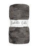 Cuddle Luxe 2 yard Cut:Hide-Charcoal