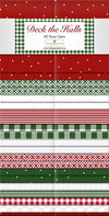 Deck the Halls:40 Karat Crystals/Jelly Roll Strip Pack