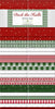 Deck the Halls:40 Karat Crystals/Jelly Roll Strip Pack