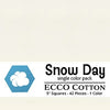 Ecco Cotton Snow Day Stamp/Charm Pack
