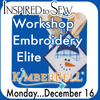 Embroidery Elite Workshop-Its Snow Time Hot Pad- December 16th