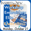 Embroidery Elite Workshop-Official Cookie Tester- October 21st