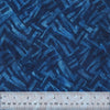 Indigo Batik: Zebra Print Azure