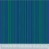 Kaleidoscope: Majorelle Blue/Kelp Mini Stripe