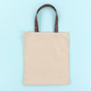 Kimberbell Canvas Tote with Leather Handle