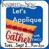 Let's Applique with The Whole Country Caboodle September 2nd @9AM