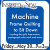Machine Quilting Free Motion,Rulerwork, BSR Quilting May 30th @9am