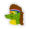 Merica Gator Sticker