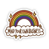 Mind your Own Business Sticker