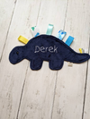 Navy Due North Dino Crinkle Toy kit