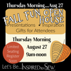 Fall Fun Day Open House: August 27 @ 9AM