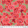 Kaffe: Floral with Dots Red