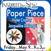 Paper Piecing with Violet Craft or Jacqueline DeJong May 9th @9am