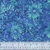 Periwinkle Glow: Teal Blue Daisy Petals