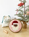 Punch Needle - Black Santa Box Kit