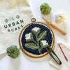 Punch Needle - Blue Floral Box Kit