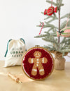 Punch Needle - Red Gingerbread Man Box Kit