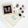 Punch Needle Square - Spring Butterfly Box Kit