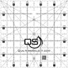 Quilters Select 5" x 5" Crystal Non-Slip Ruler