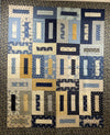 Quilt-Blueberry Hill (blue and gold) --56"x68"