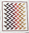 Quilt-Broken Chevron Knoa Quilt Tan--58"x66"