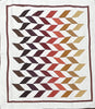 Quilt-Broken Chevron Knoa Quilt Tan--58"x66"