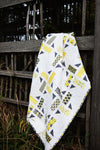 Quilt-Division Yellow--52"x65"